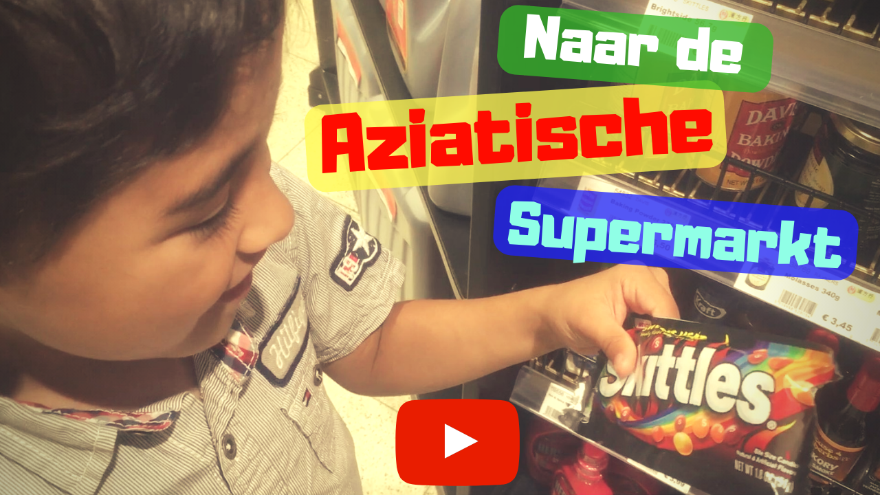 Youtube thumbnail Max naar oriental nederland aziatisch toko asian store netherlands playwithmax